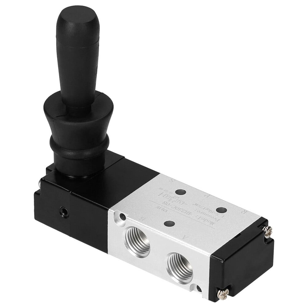 4H230C 08 Pneumatic 1 4 Pt 5 Way 3 Position Air Hand Lever Operated 4h230c-08-pneumatic-1-4-pt-5-way-3-position-air-hand-lever-operated