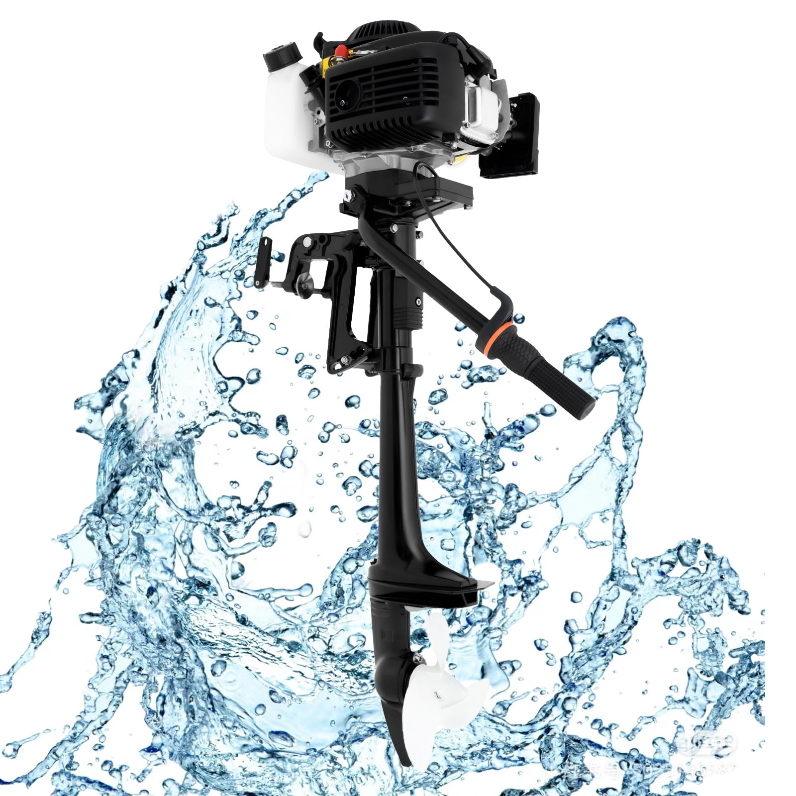 4HP 4 Stroke Outboard Motor Fishing Boat Engine with Air Cooling System CDI,Air-cooling,4500-5500r/Min,2.9KW