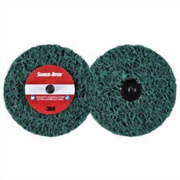 Scotch-Brite Roloc+ Clean and Strip XT Pro Extra Cut Disc, TR+, 4 in x 1/2 in, A XCS, 10 per case