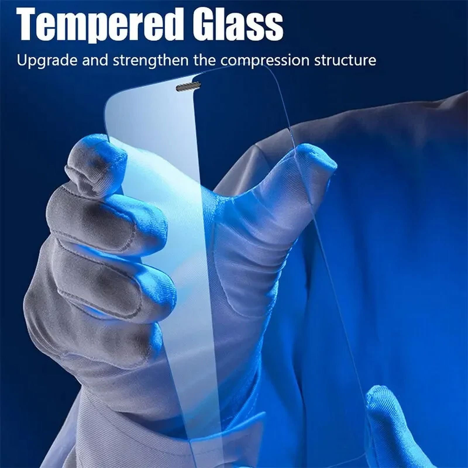4IN1 Tempered Glass For iPhone 16 15 14 13 12 11 Pro Max Camera Screen