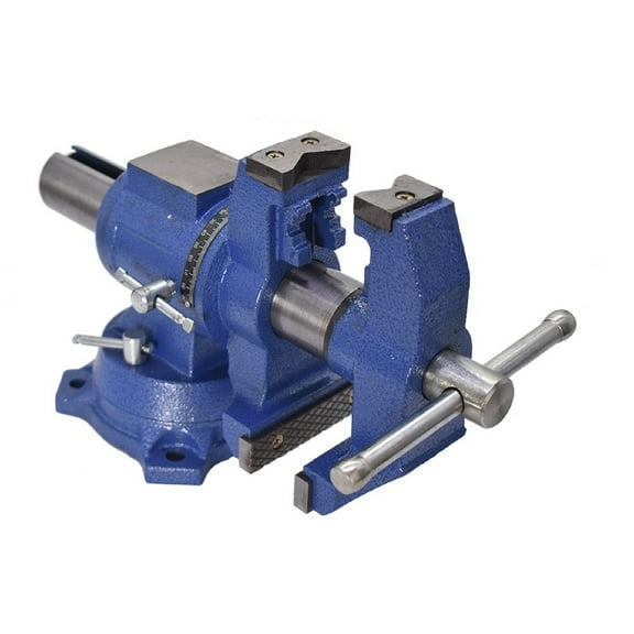 4In MultiPurpose Vise Bench Multi-Jaw 360-Degree Rotation Clamp Vise with Swivel Base and Head for Clamping Fixing Equipment Home