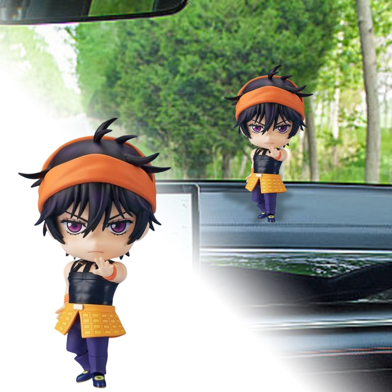 4In Narancia Ghirga Character Action Figures Anime Jojo Figurine 