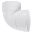 thumbnail image 1 of 4In PVC S and Drain 90Deg Elbow Genova Products Pvc-S&D Elbows 40740, 1 of 2