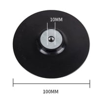 4Inch 100mm Backing Pad Fibre Disc M14 Thread with Lock Nut for Angle Grinder