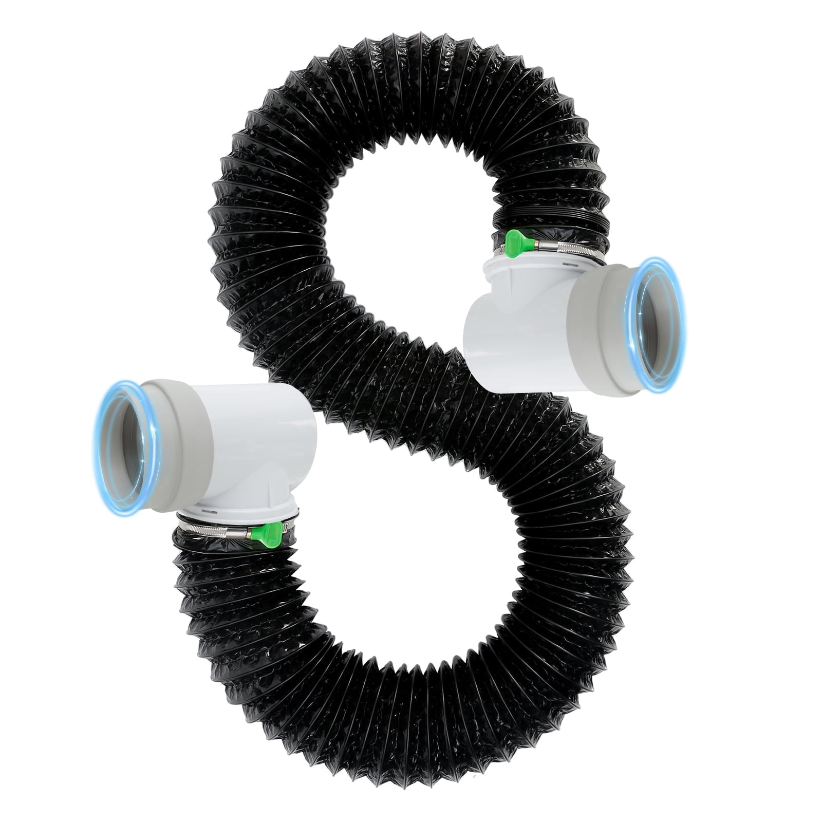 Nxpceay, Dryer Vent Hose, 4 Inch, 10ft Heavy Duty Aluminum - Walmart.com