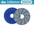 thumbnail image 1 of 4Inch For Snail Lock Marble Edge Grinding Wheel Polishing Pads For Concrete Floor, 1 of 7