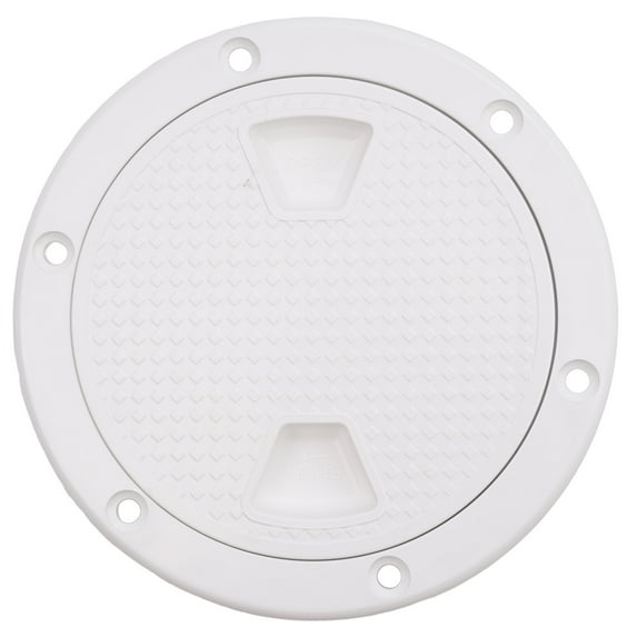 4Inch Marine Screw Out Deck Plate Inspection Hatch Plastic Access Boat Rv Round Fangkenuo