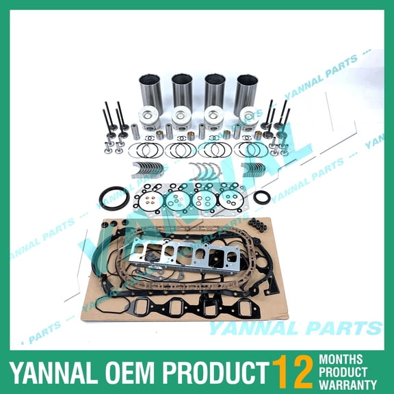 4JB1 2.8L ENGINE REBUILD KIT FOR MUSTANG BOBCAT 843 853 1213 960 2060 2070