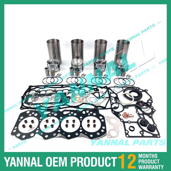 4JJ1 4JJ1-TC ENGINE REBUILD KIT FOR ISUZU NPR NQR NKR ELF TRUCK TFR TFS PICKUP