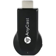 4K/1080P Anycast M100 Wireless Display Adapter, SmartSee WiFi Display Dongle HDMI Screen Mirroring Dual Core H.265/HEVC Decoder HD TV Stick Without Switching Miracast Airplay