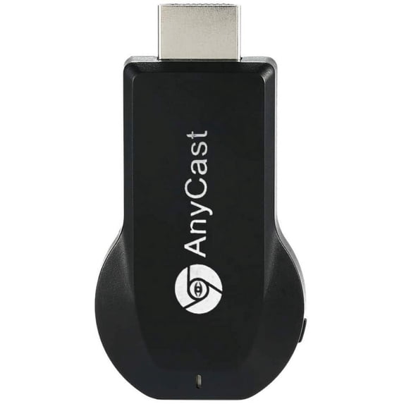 4K/1080P Anycast M100 Wireless Display Adapter, SmartSee WiFi Display Dongle HDMI Screen Mirroring Dual Core H.265/HEVC Decoder HD TV Stick Without Switching Miracast Airplay