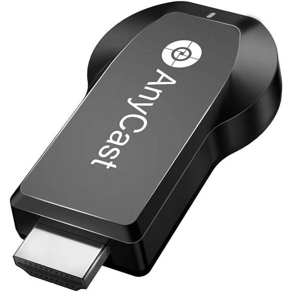 4K 1080P Wireless Display Receiver, 5G/2.4G Dual Band WiFi Screen Mirroring Dongle, Miracast/AirPlay/DLNA Compatible for iOS/Android to TV & Projector