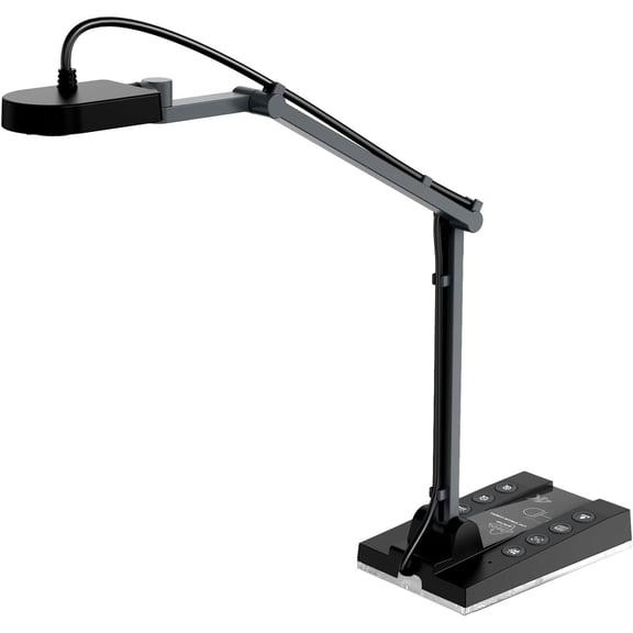 4K 15MP Webcam with Zoom, Autofocus, and Foldable Design for Windows and Chromebooks, Document Camera for Classes, Video Conferencing, and Live Video Conferencing HSV229