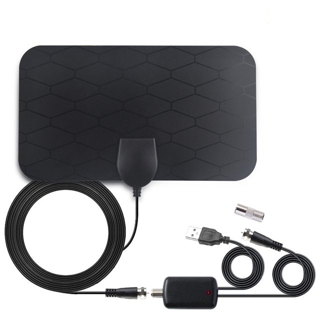 4K 25dB High Gain HD TV DTV Box Digital TV Antenna 3000Mile Booster
