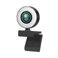 thumbnail image 1 of 4K 2K 1080P Network Camera  and Play Anchor  Light Control Live Streaming Network Camera for Laptop Computers, 1 of 5