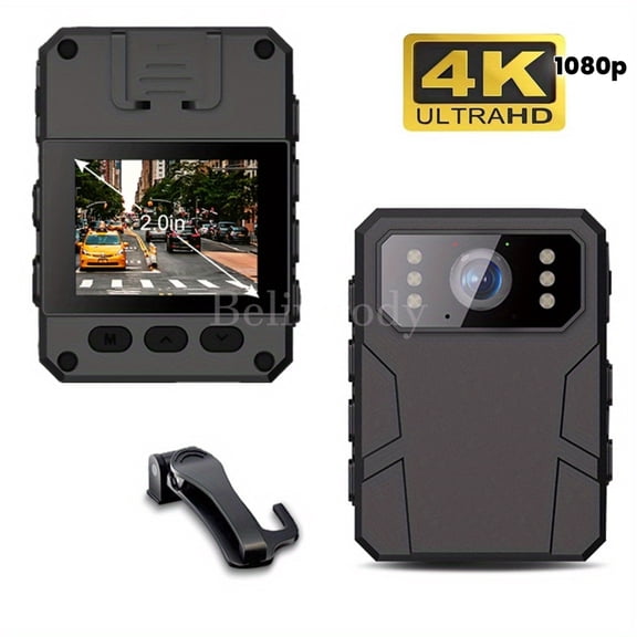 4K 2K 1080P Portable Camcorder, Body Camera, HD Audio Video DVR Camera, Audio Video Recorder