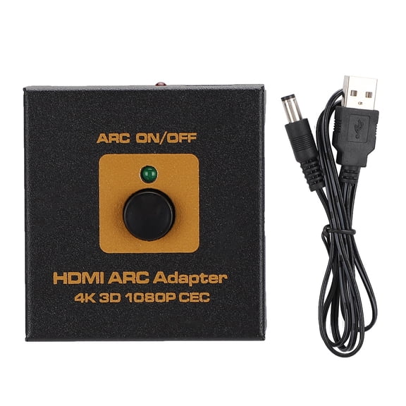 4K 340MHz 10.2GbpS 0.15A/5V DC HDMI Audio Extractor Video Signal Switcher HDMI ARC Adapter