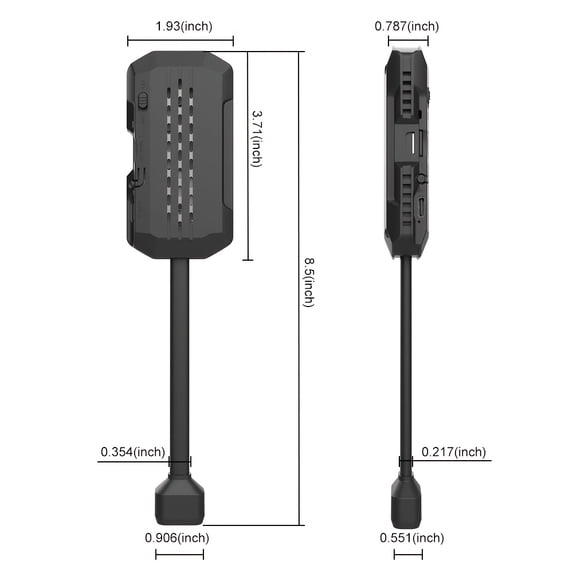 4K+4K Ultra HD Mini POV Camera with Night Vision, Motion Detection ...