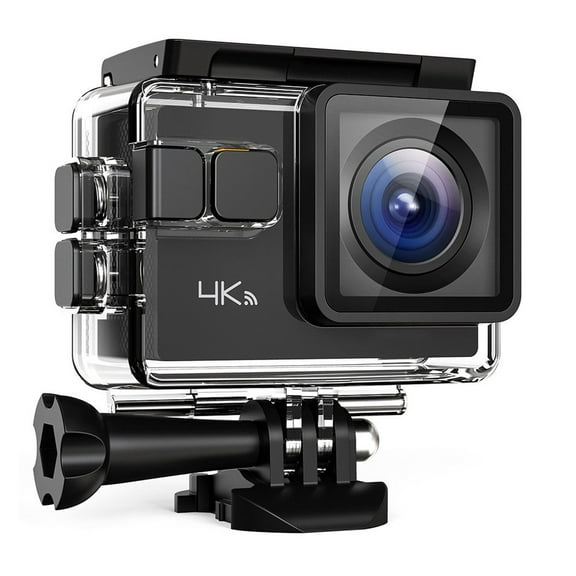 4K 60FPS Action Camera A87,Touch Screen 20MP Wi-Fi EIS 8X Zoom Remote Control Sports Cam 40M Waterproof ,Easy to Use
