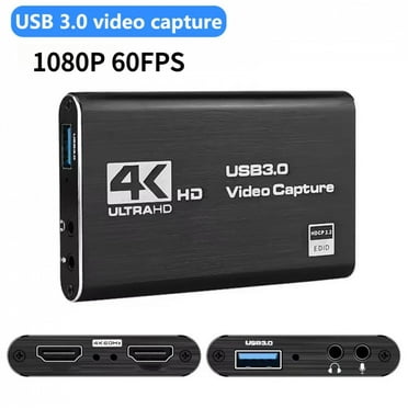 4K@60HZ HDMI-Compatible Video Capture Card Loop Out for Game Recording Live Streaming 1080P Grabber MS2131 for PS4/5 Nintendo Switch