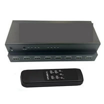 4K 60HZ HMI Switch 7x1 4x1 3x1 HMI 2.0 Switcher Aud Video Converter For PS4 DVD PC To TV HDTV Monitor Or Projector ,Easy to Use