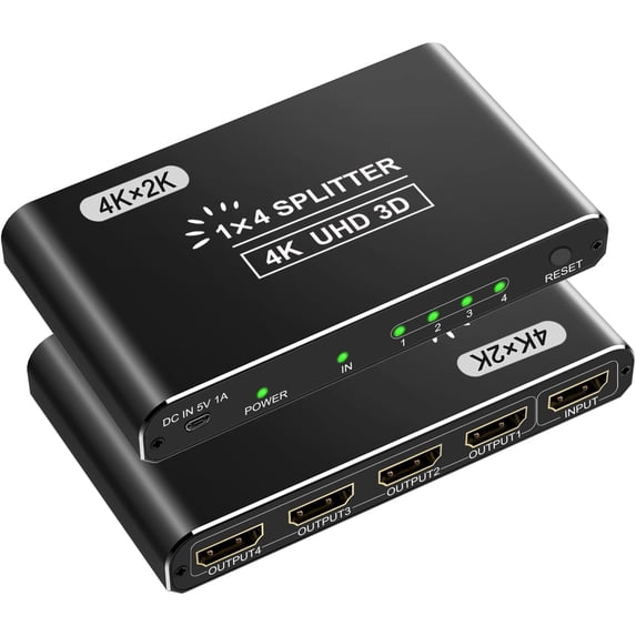 HDMI Switch 3 in 1 Out, 4K@60Hz HDMI Selector with Remote Control, 3 Ports HDMI Switcher, Perfect for Full HD 4K 1080P 3D Video Roku Fire TV Blu-ray Players Stick Apple PS4/PS5 Xbox Chromecast (black
