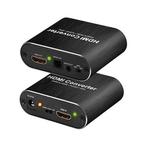 4K@60Hz HDMI Audio Extractor - HDMI + Toslink SPDIF + 3.5mm AUX Output