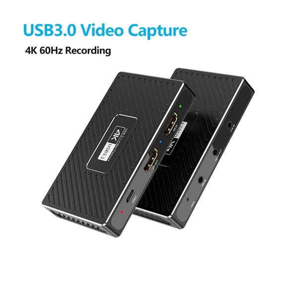 4K 60Hz Recording USB3.0 Video Capture Card Streaming Grabber Box