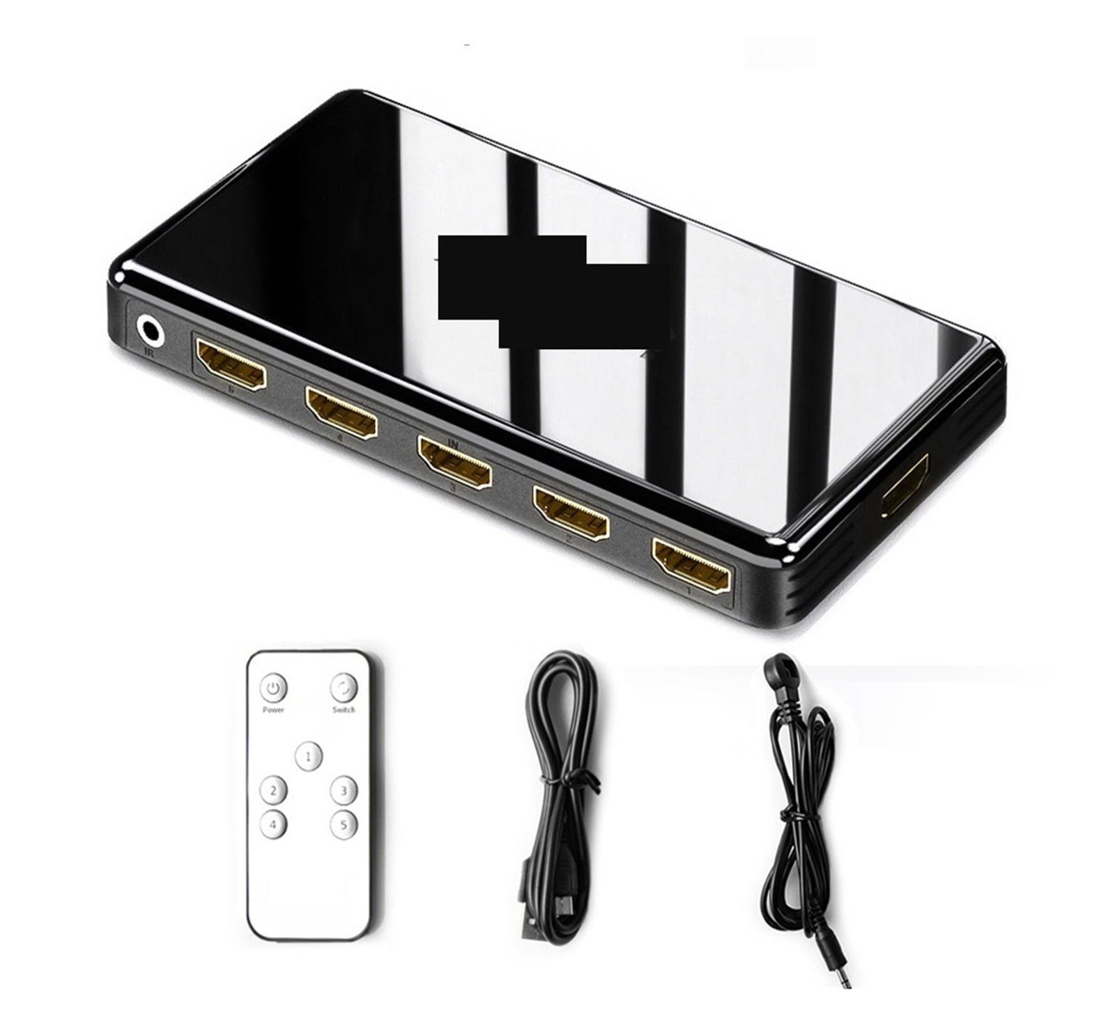 Projector Switcher 4K 60Hz Switch 3x1 5x1 Switcher Converter Adapter with Remoter for TV ...