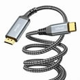 thumbnail image 1 of LDLrui 4K@60Hz USB-C to Mini HDMI Cable 10Ft - HDMI 2.0 HDR High-Speed for Camera, Drone, GoPro, MacBook, KYY, ARZOPA, 1 of 7