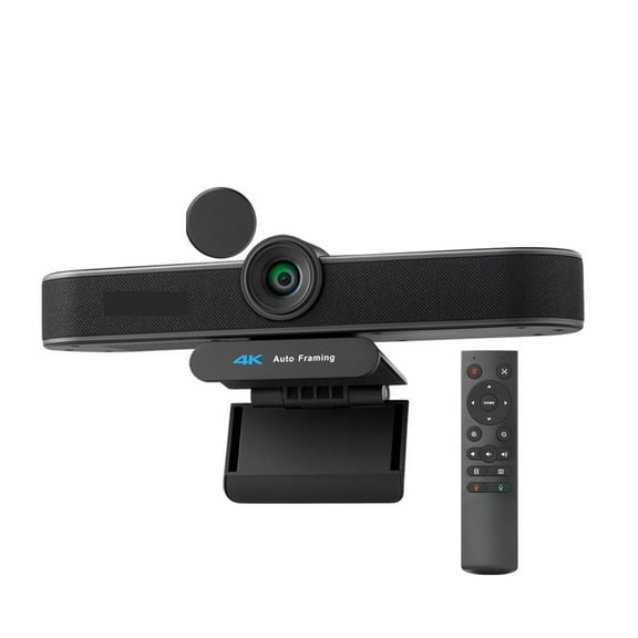4K 8MP EPTZ Webcam With Auto-Framing USB PC Webcam With Microphones And Speaker 5X Digital Zoom EPTZ Web Cam 120° FOV ,Full Clarity