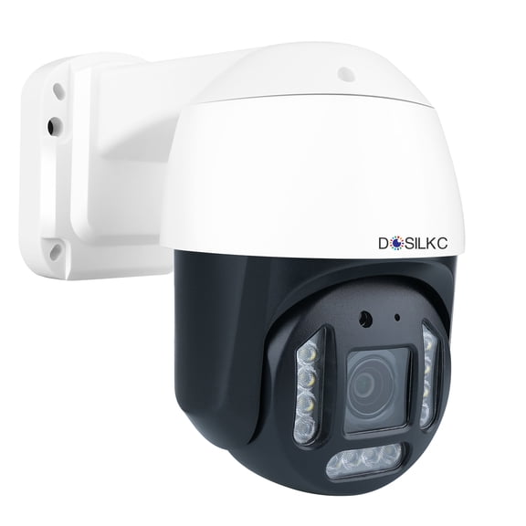 4K 8MP Outdoor POE Security Camera with Night Vision Weather Resistance Smart Human Vehicle Detection Auto Tracking for Home Surveillance