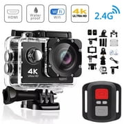 4K Action Camera Sport Video Underwater Waterproof Camera Wifi Remote