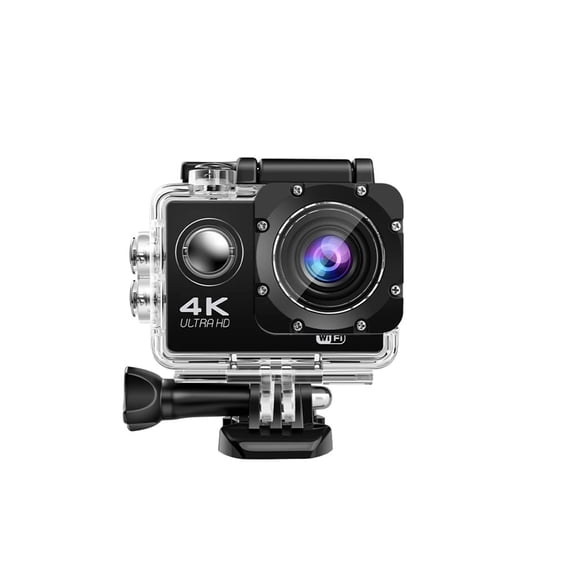 4K Action Camera WiFi 2.0" Screen 1080P/30FPS Waterproof Camera Helmet Video Recording Camera Sports Cameras Outdoor Mini Cam
