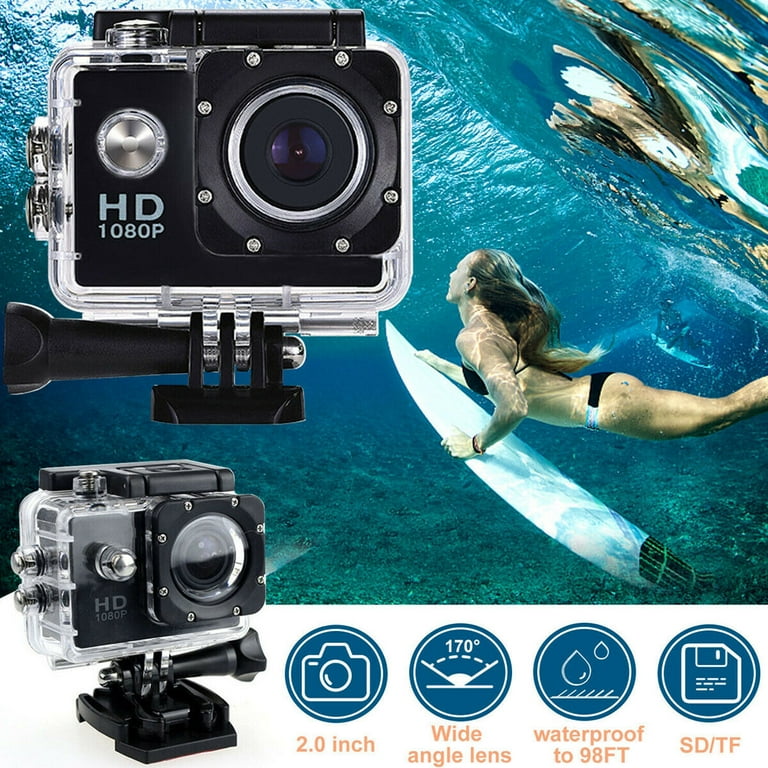 4K Action Sport Waterproof Camera 20 MP Recorder HD 1080P