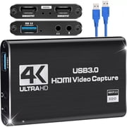 بطاقة التقاط فيديو 4K USB 3.0 HDMI Video Capture Device Full HD Recording