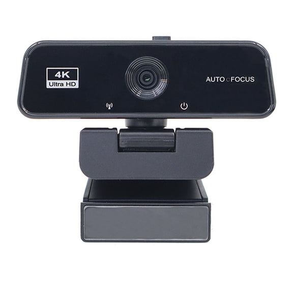 4K Autofocus Webcam With 360 Degree Rotation Universals Compatibility For Multiple Operating Systems