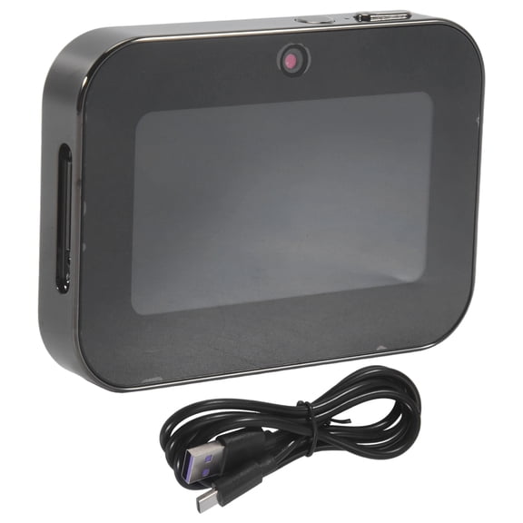 4K CCD Digital Camera 64MP Digital Flash Video Camera with Touch Screen 16X Digital Zoom IR Night Vision Camera Black