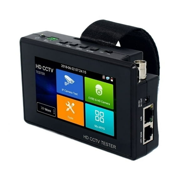 4K CCTV IP Tester IPC-1800 Plus 4 In Wrist IP AHD CVI TVI CVBS 5 In 1 Monitor For Analog Ip Camera Tester H.265 POE Testers CFTV ,Full Features Tester
