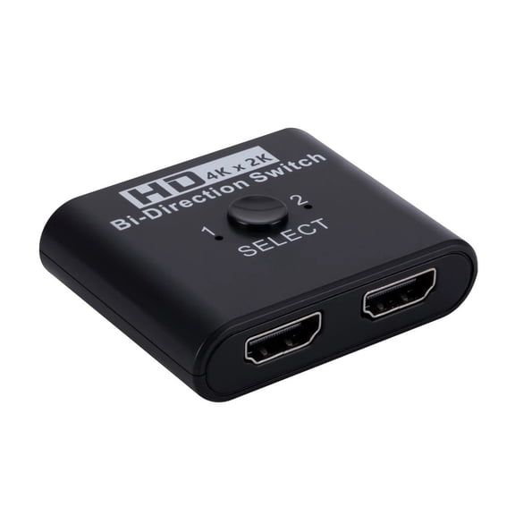 4K Compatible Switch Splitter Bi-Direction 1x2/2x1 Switcher 2 in 1 Out for TV Box Switcher Adapter