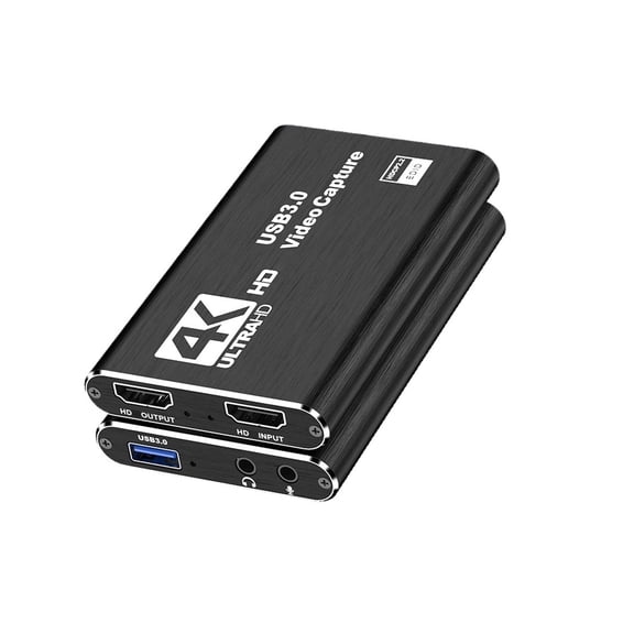 4K -Compatible Video Capture Card Loop Out for Game Recording Live Streaming 1080P Grabber MS2131 for PS4/5 Switch