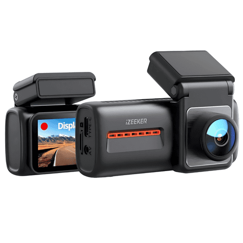 CocoBear 4K Dash Cam Front and Rear with WiFi 6, Dual 4K+1080P Recording, 2.99" IPS Display, APP Control, Night Vision WDR, G-Sensor, Loop Recording, 24H Parking Mode, Type-C