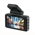 thumbnail image 1 of 4K Dash Cam Front and 2K Rear with Night Vision 170°+120° Wide Angle 3" Screen WiFi Parking Monitor Loop Recording G-Sensor Car Camera, 1 of 9