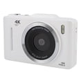 thumbnail image 1 of 4K Digital Camera 48MP Vlogging Camera with 16X Digital Zoom 2.8 Inch Display Anti Shake Autofocus White, 1 of 9