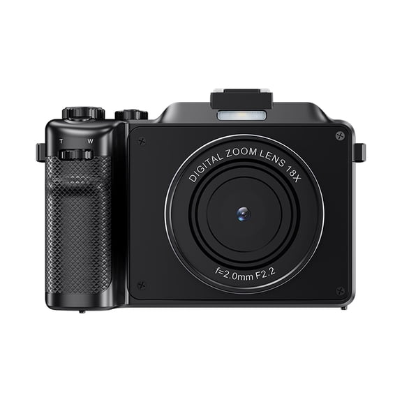 4K Digital Camera, 48MP Vlogging Camera with 18X Zoom & Multiple Filters