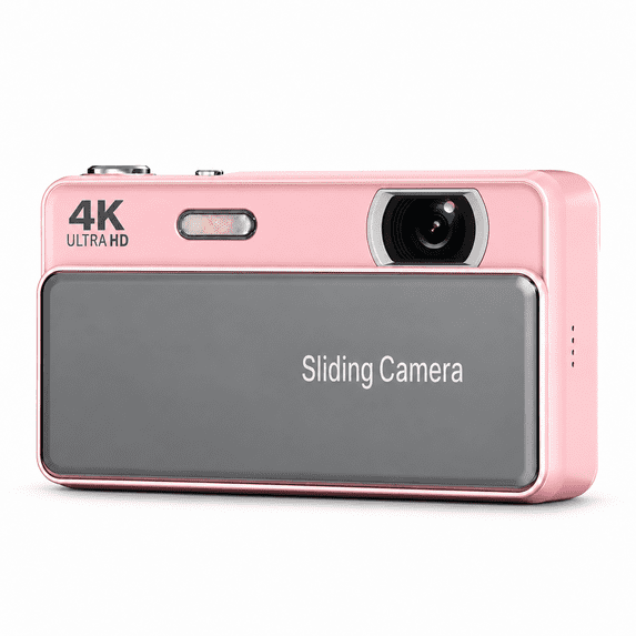 4K Digital Camera, 64MP Compact Camera with Autofocus, 16X Digital Zoom ...