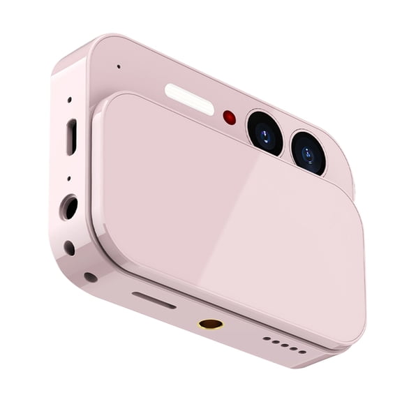 4K Digital Camera 64MP HD Touch Screen Vlogging Camera, Professional Vlog Photography Camera for Students, Pink