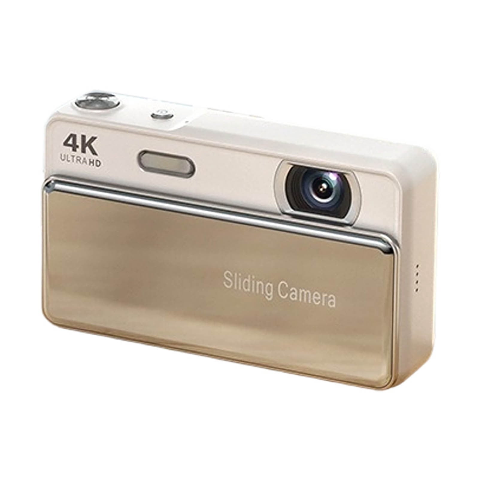 【NOT FOR SALE 22K GOLD】ガメラ2 ゴールドトレカ アマダ 4K Digital Camera, 64MP Retro Sliding Camera with 2.8 Inch Screen