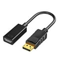 4K DisplayPort to Adapter Cable Male DP to Female HD TV Vid V9E1