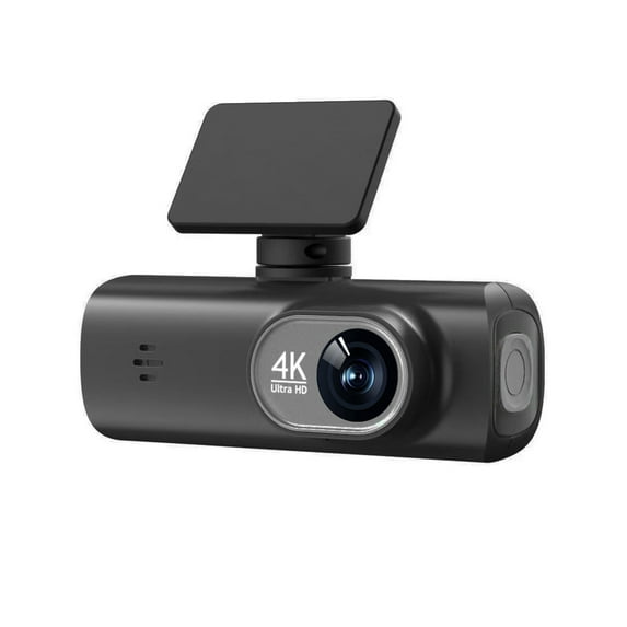 4K Dual Dash Cam with WiFi, Night Vision, Wide Angle Recording, Motion Detection, Parking Monitoring & Loop Recording